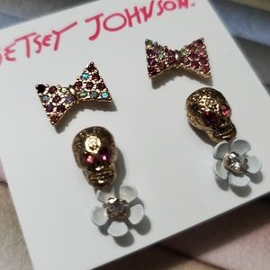 Bundle- Betsey Johnson Earrings